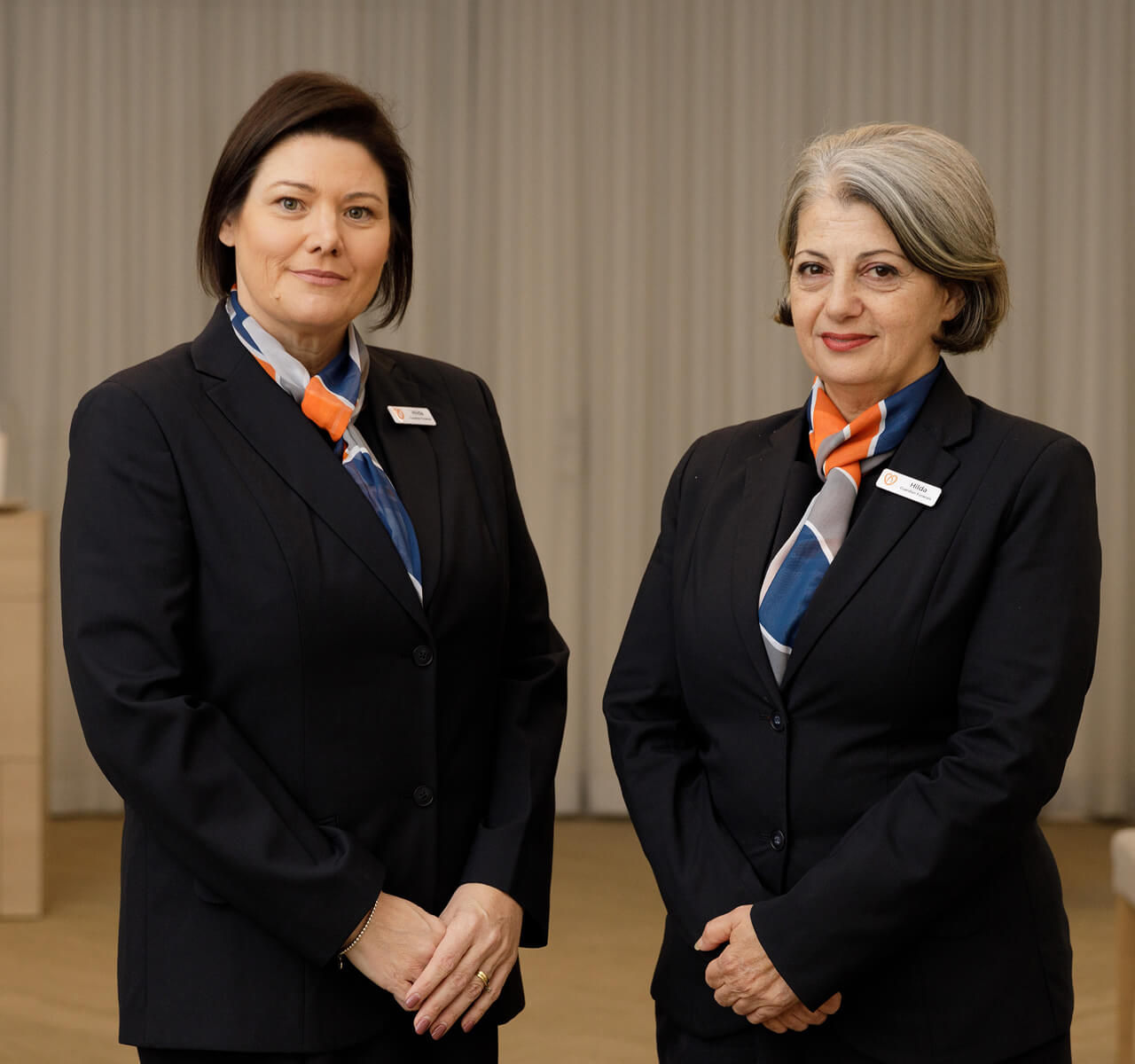two funeral directors